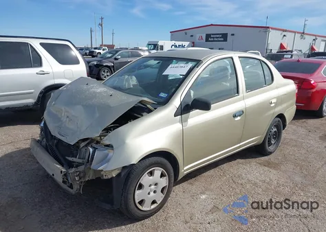 2000 Toyota Echo z USA, uszkodzony, nr VIN JTDBT1235Y0090528